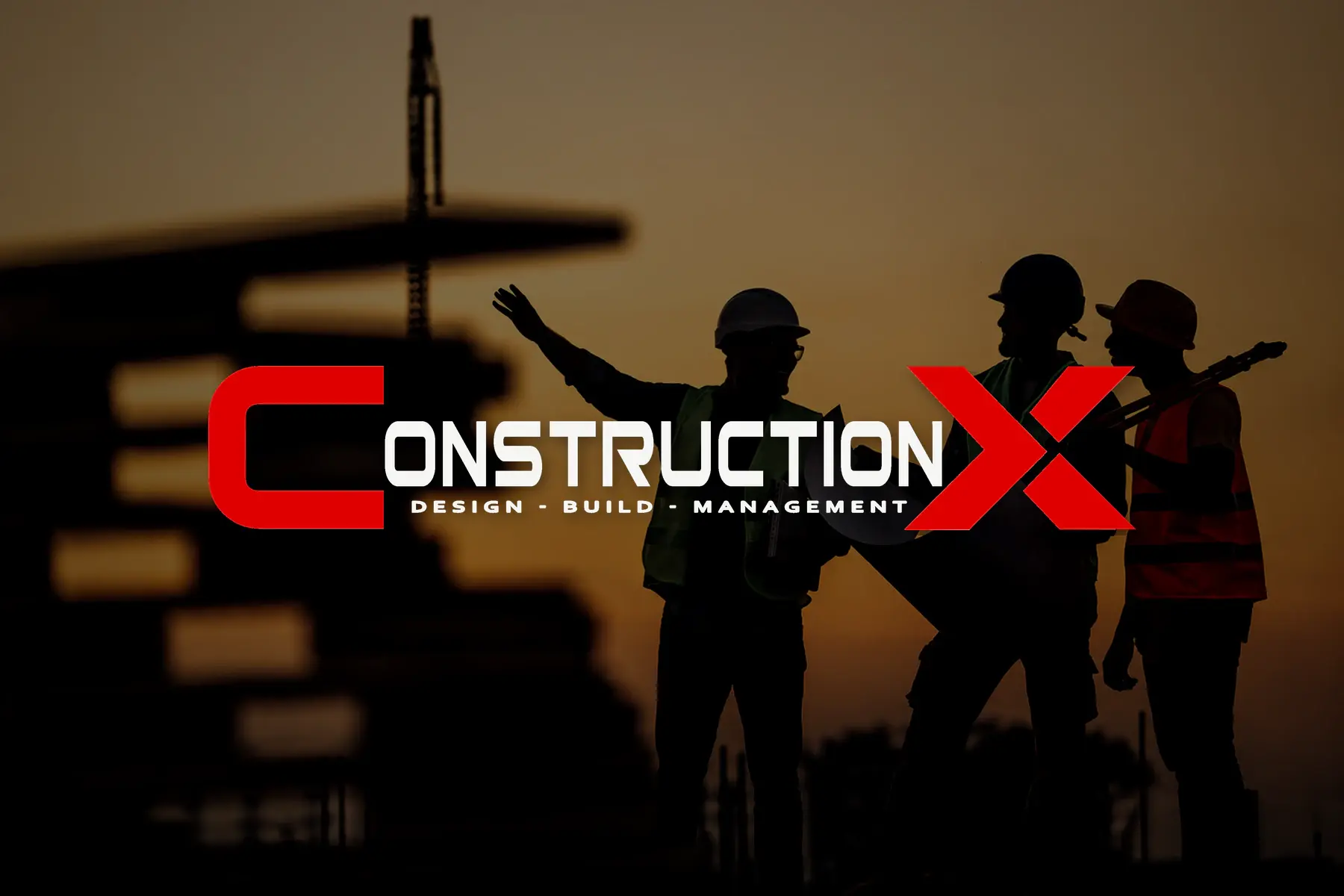 ConstructionX Management logo.