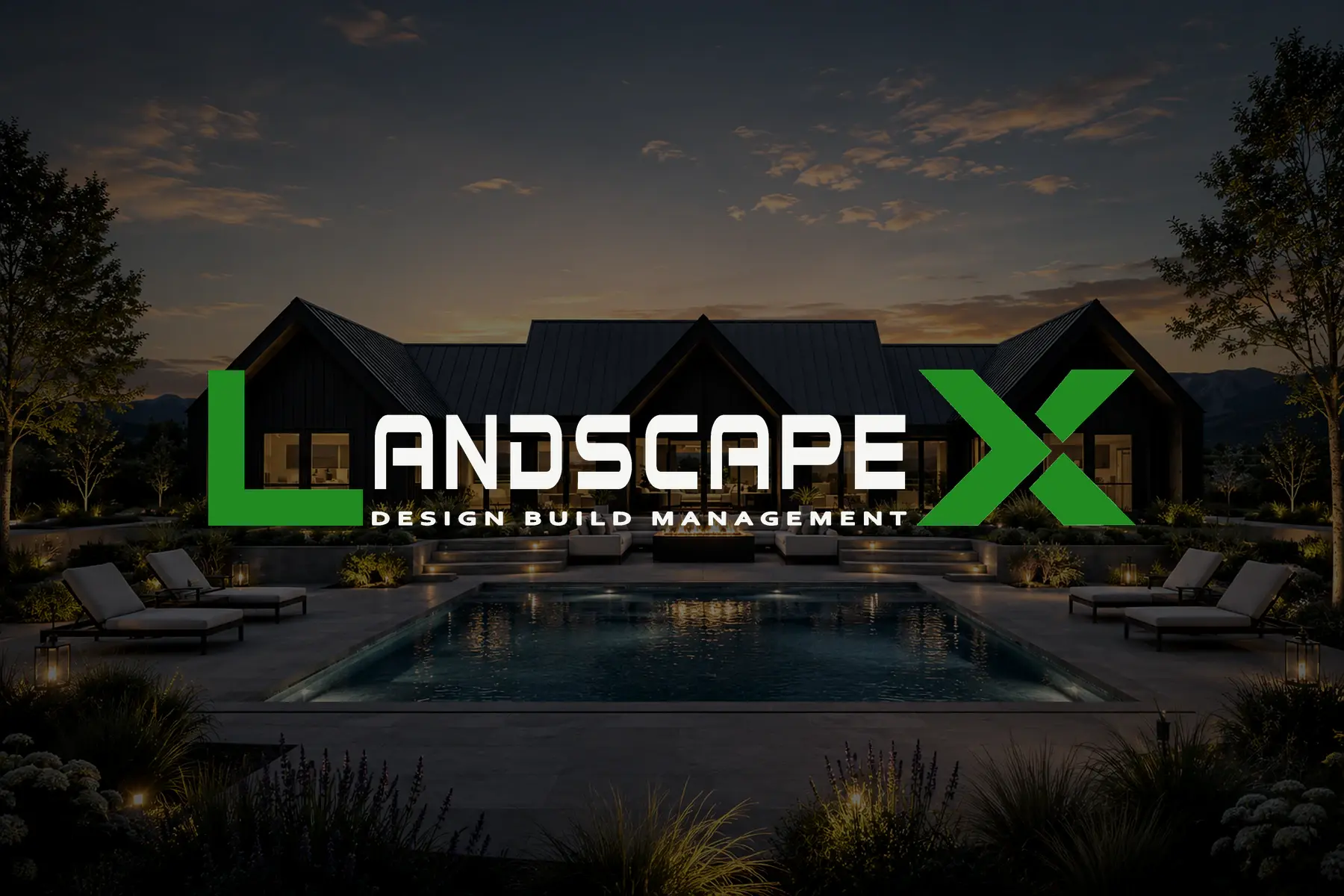 LandscapeX logo.