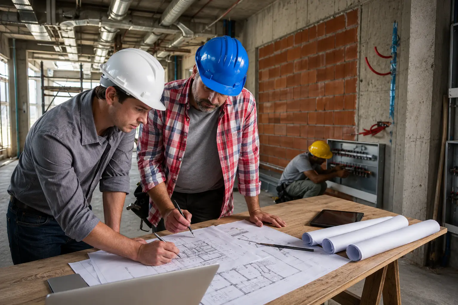 ConstructionX trade and supplier alignment visual.