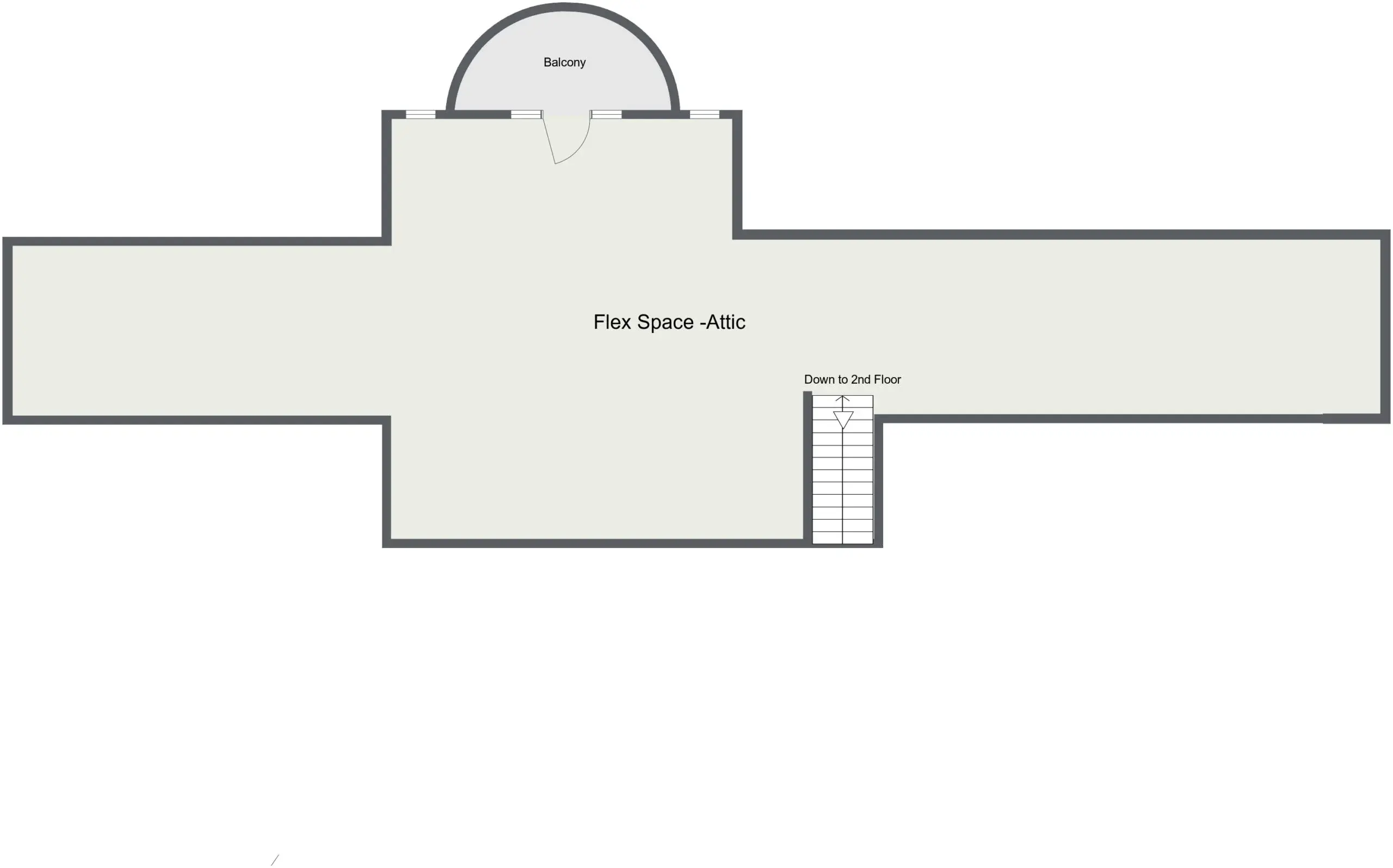 Top level reference showing the flexible upper area available for project readiness and design refinement.