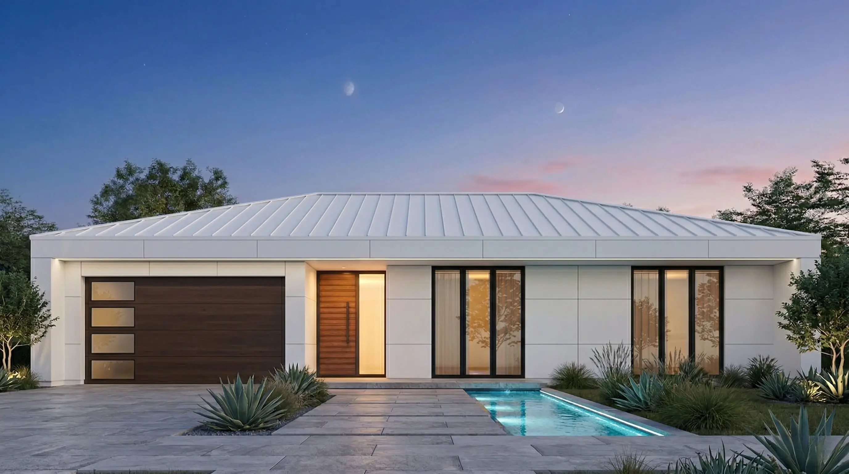 Coastal Retreat custom cottage home exterior