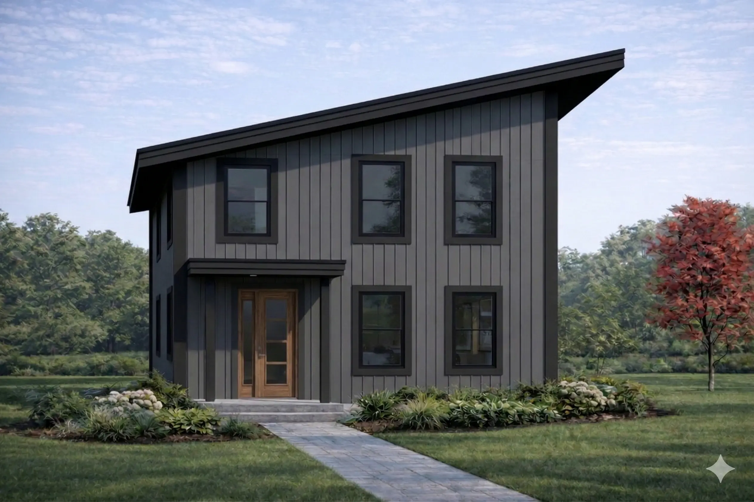 Eastern Shores custom cottage home exterior