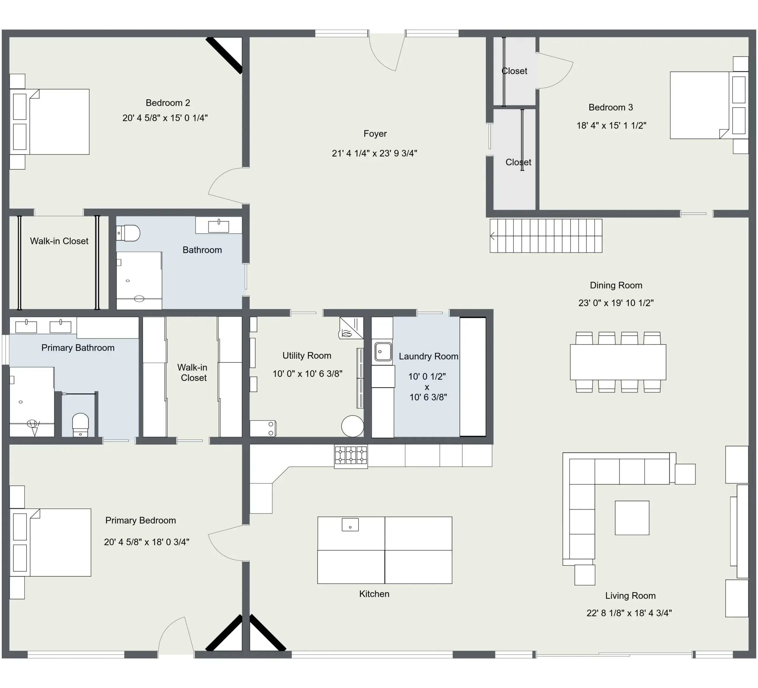 Okanagan Vista main floor plan layout reference.